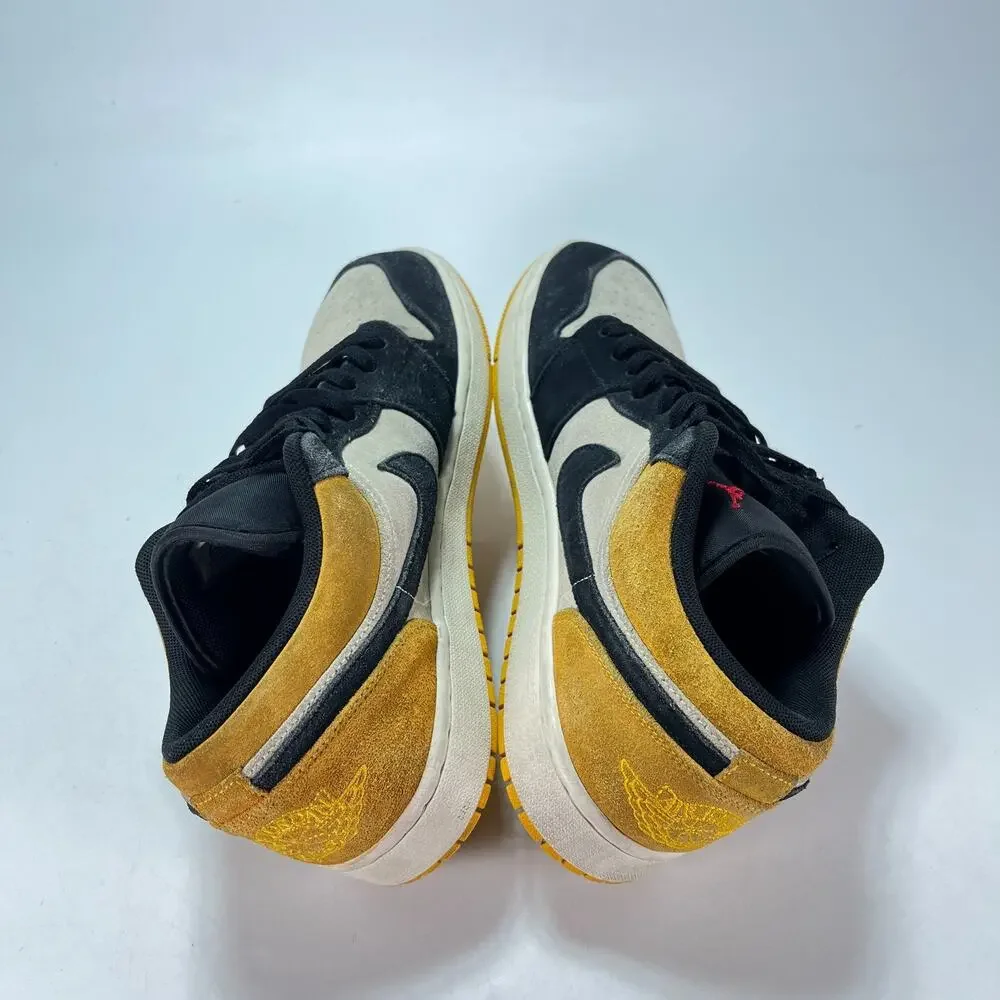 Nike Air Jordan 1 Low University Gold Casual Sneakers 553558-127 Men's Size 11.5
